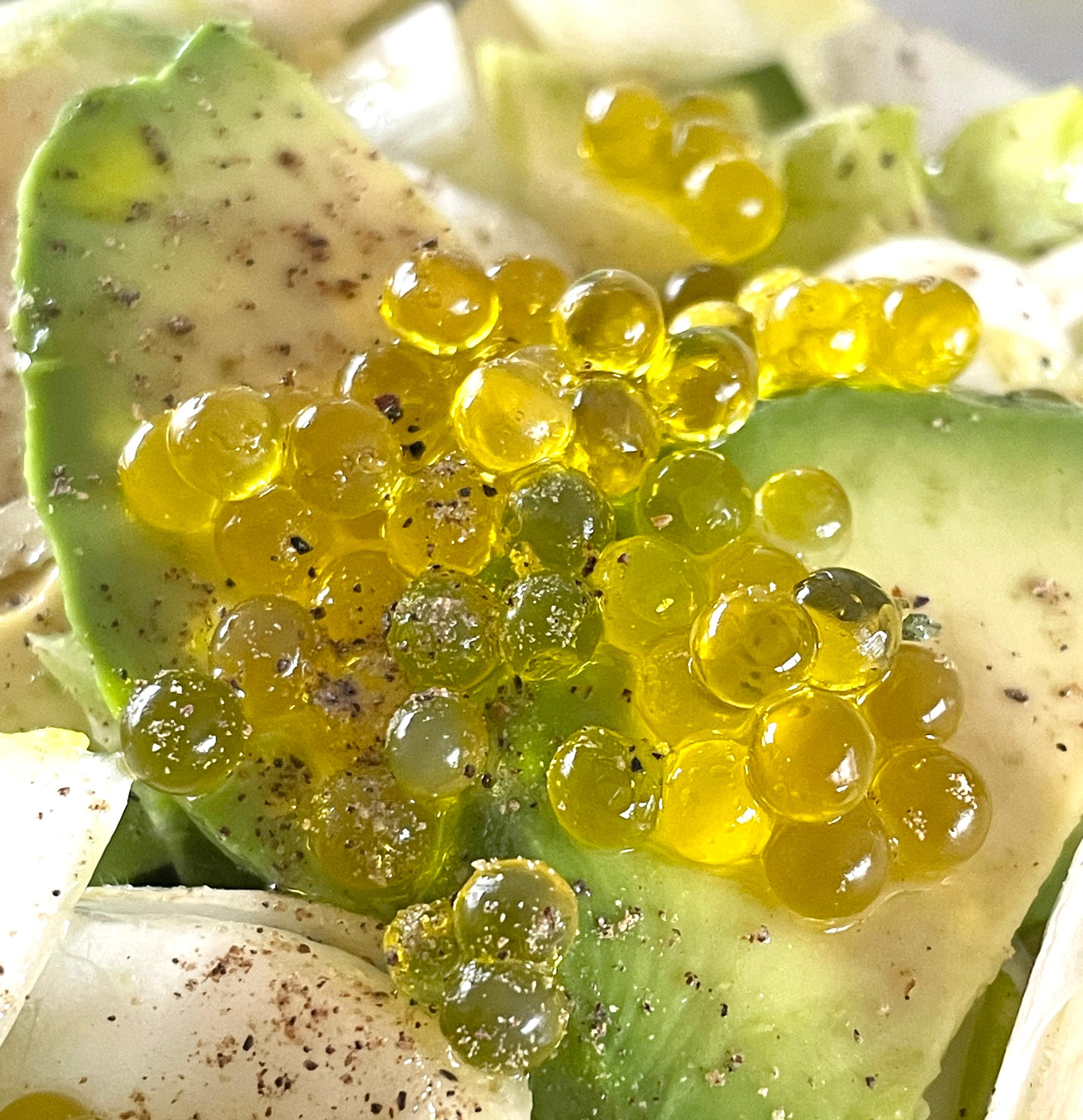 Avocat, endives et fromage frais