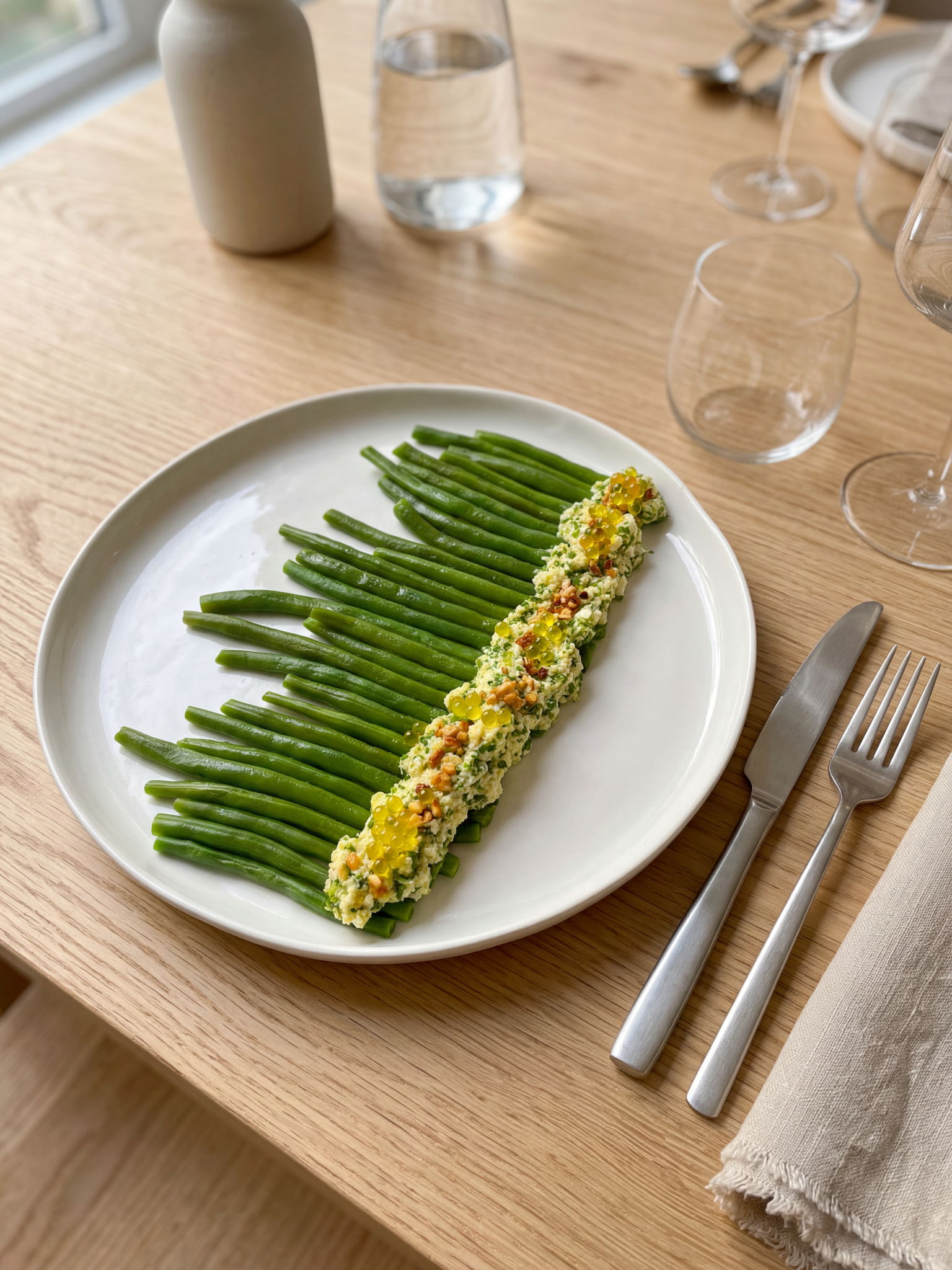 Salade de haricots verts