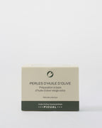 Packaging perles d'huile d'olive Picual